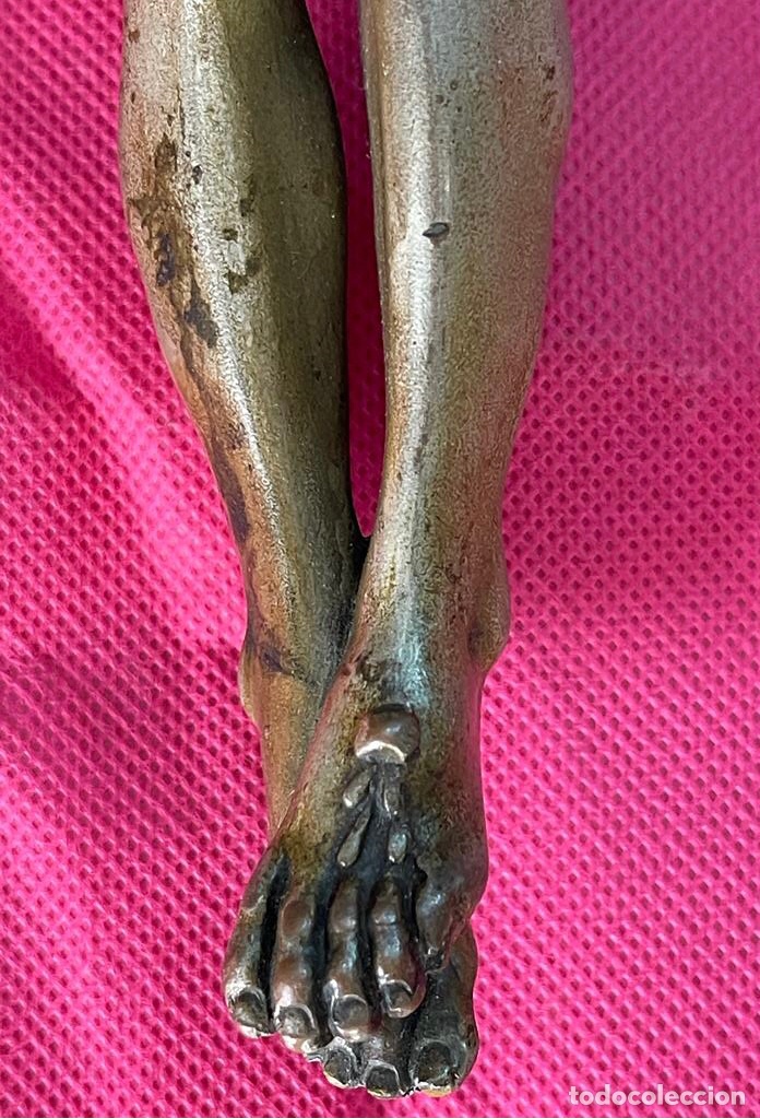 Arte: Cristo de Bronce S.XVIII - Foto 7