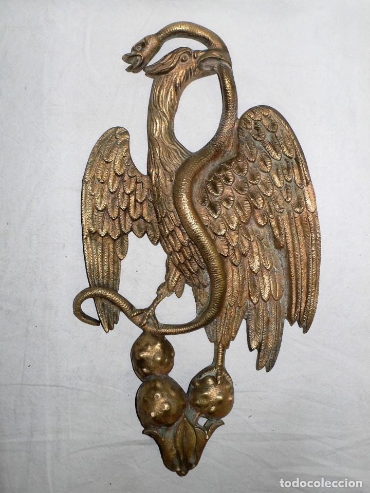 Arte: &Aacute;GUILA EN BRONCE - Foto 1