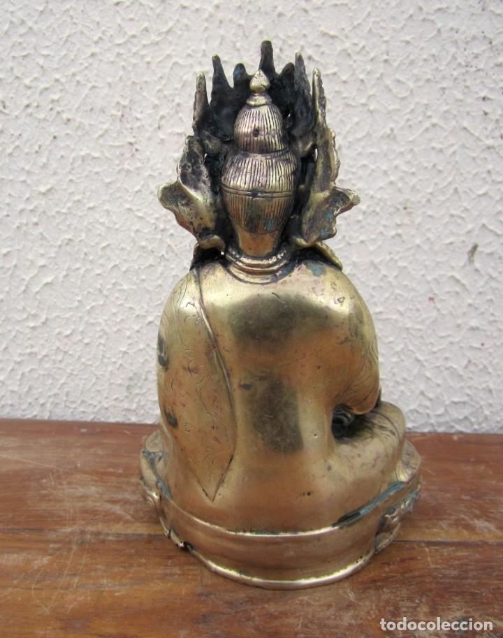 Arte: Buda oriental de bronce - Foto 6