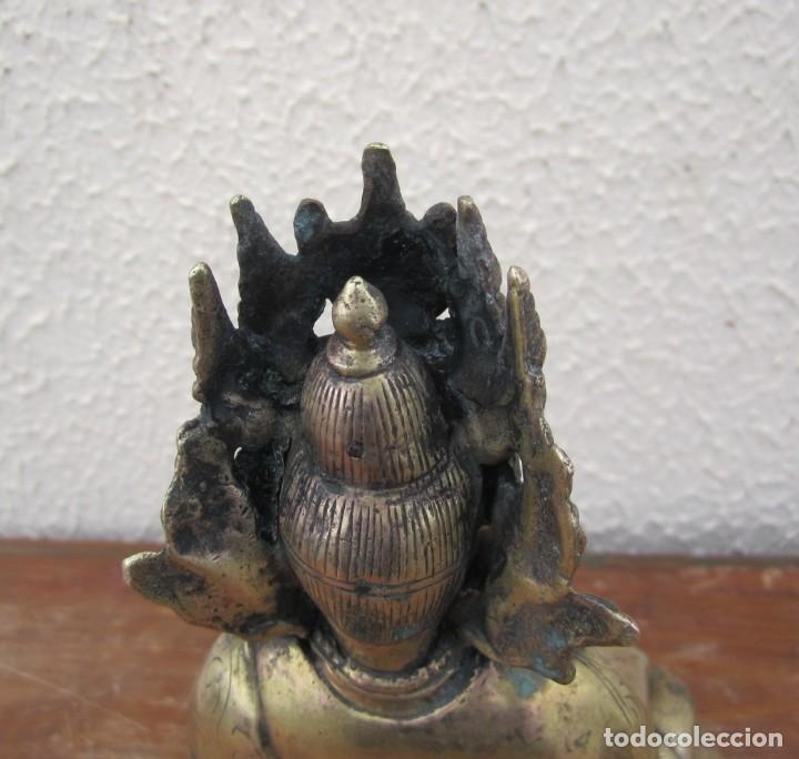 Arte: Buda oriental de bronce - Foto 7