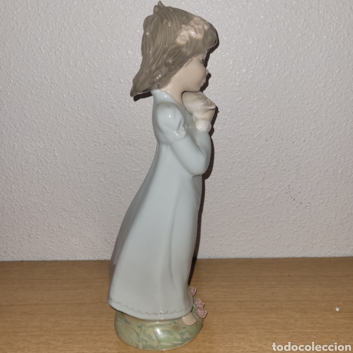 Arte: Ni&ntilde;a con paloma, marca: TENGRA - Foto 4