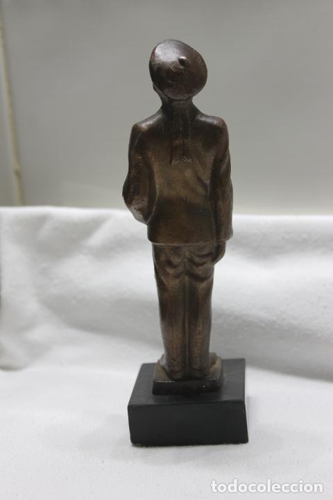 Arte: CARLISTA EN BRONCE CON FIRMA - Foto 9