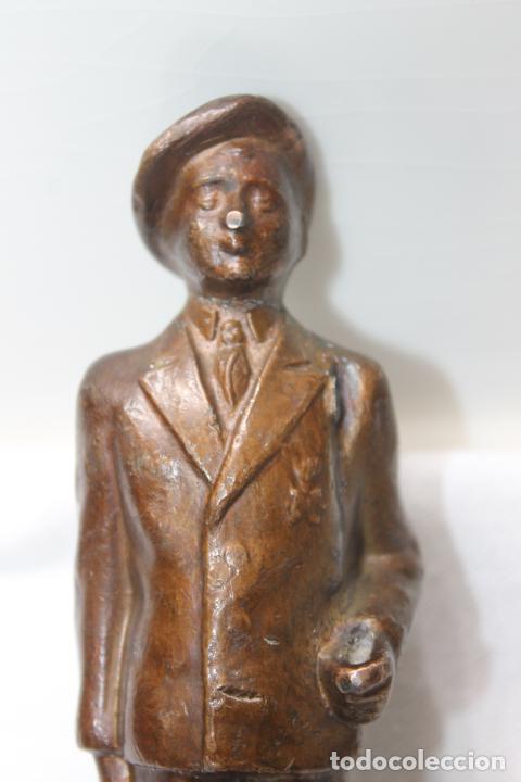 Arte: CARLISTA EN BRONCE CON FIRMA - Foto 12