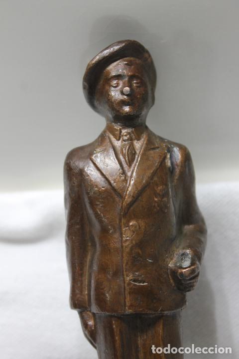 Arte: CARLISTA EN BRONCE CON FIRMA - Foto 13