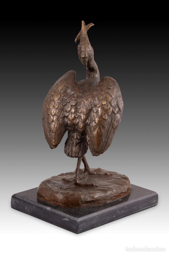Arte: BRONCE ESCULTURA GARZA - Foto 4