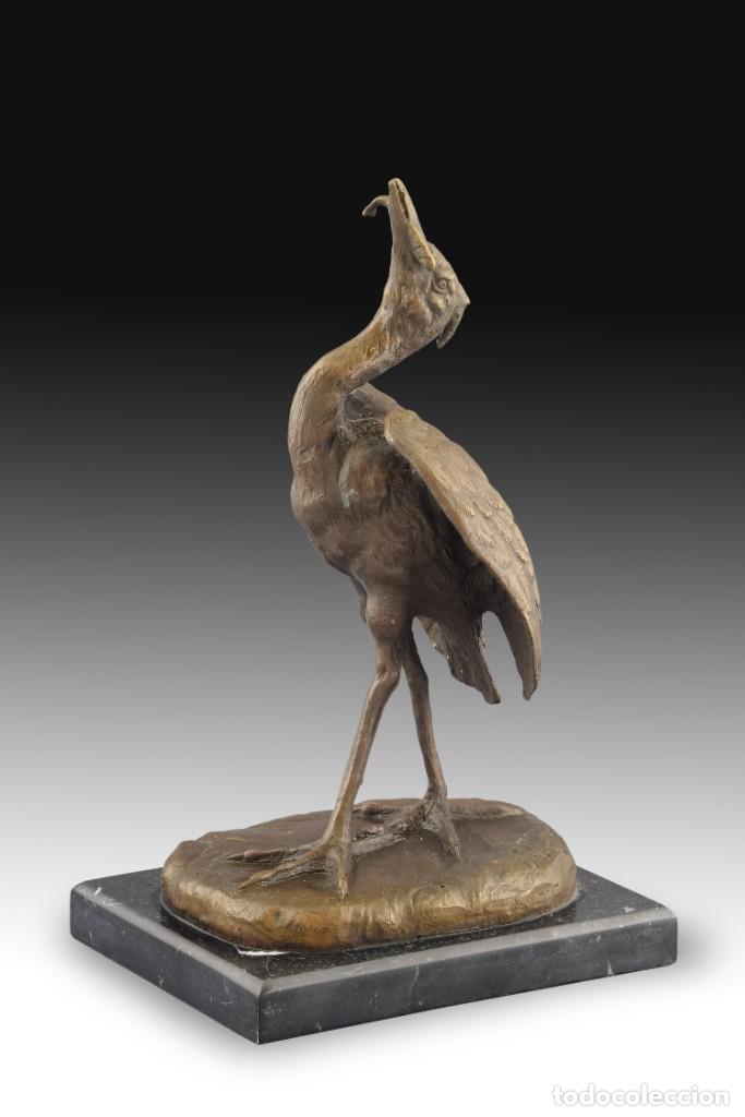 Arte: BRONCE ESCULTURA GARZA - Foto 7