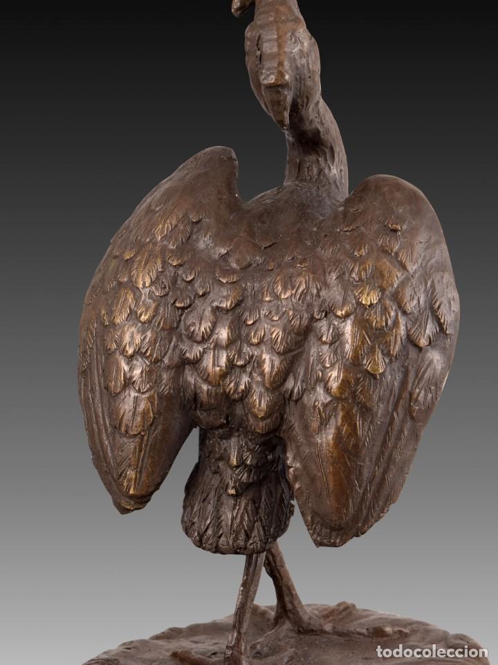 Arte: BRONCE ESCULTURA GARZA - Foto 8