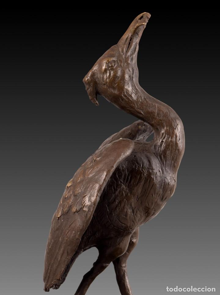 Arte: BRONCE ESCULTURA GARZA - Foto 9
