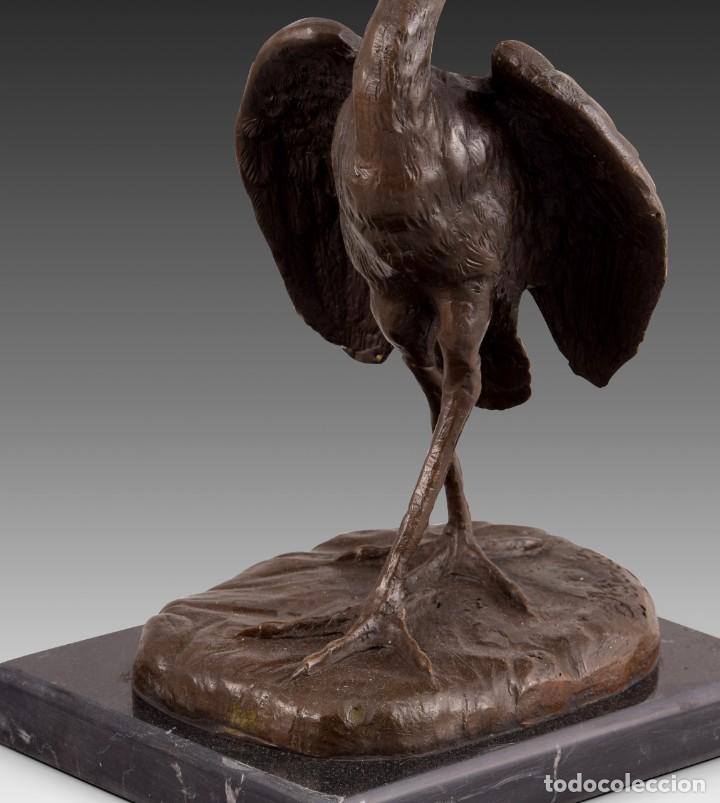Arte: BRONCE ESCULTURA GARZA - Foto 2