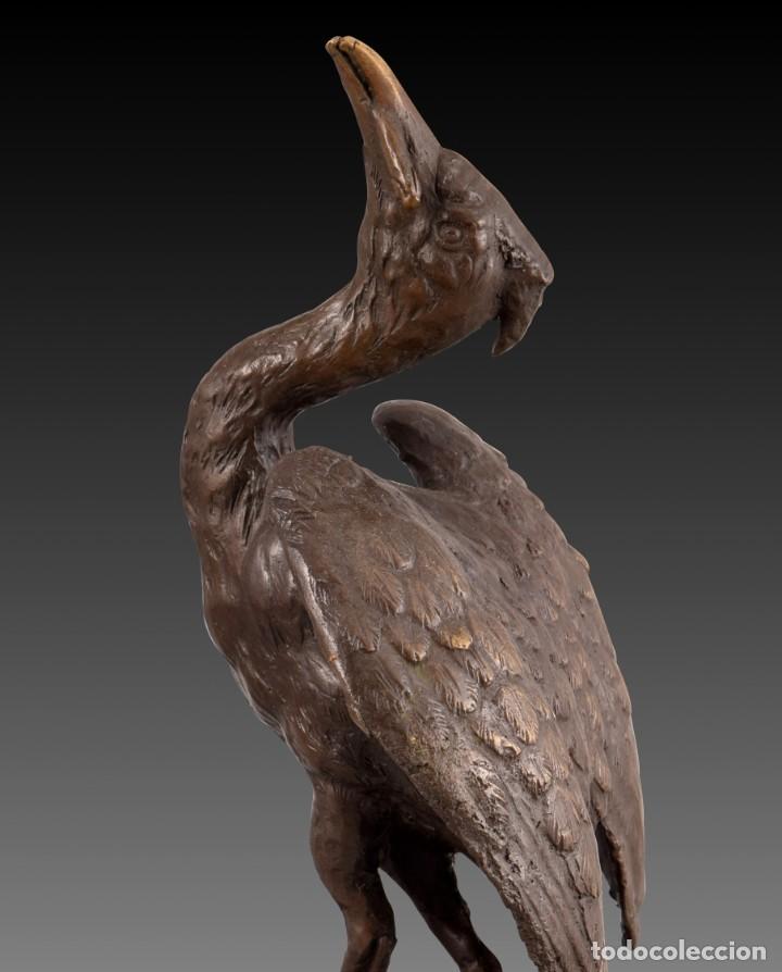 Arte: BRONCE ESCULTURA GARZA - Foto 3