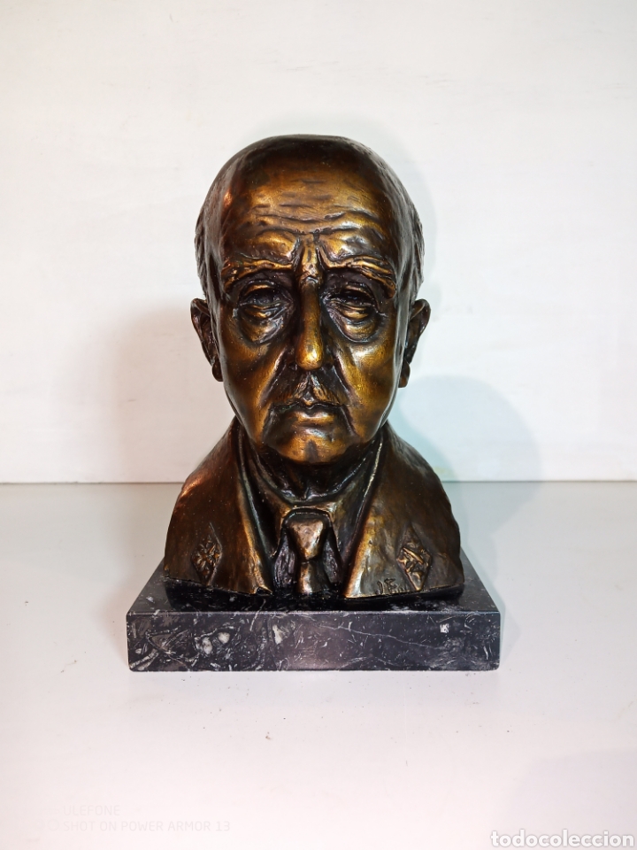 Arte: Busto bronce Francisco Franco - Foto 1