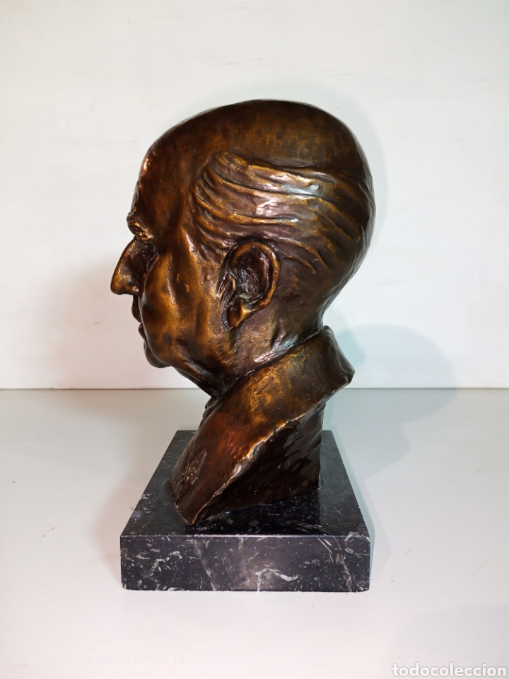 Arte: Busto bronce Francisco Franco - Foto 3