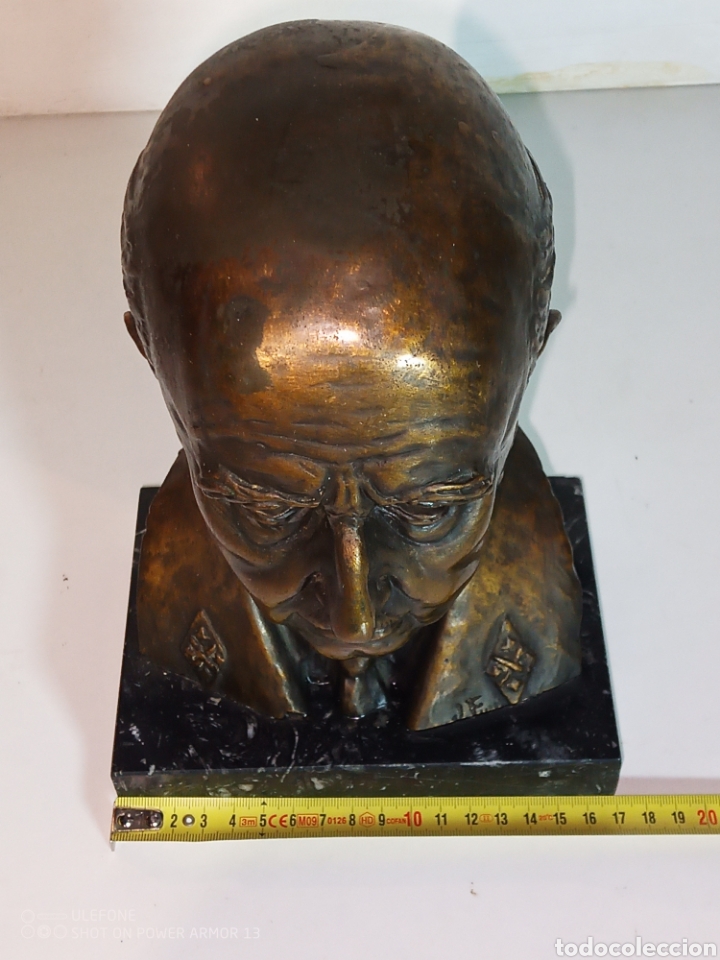 Arte: Busto bronce Francisco Franco - Foto 5