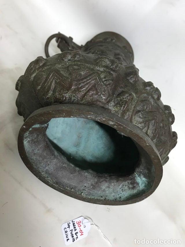 Arte: Jarra dinast&iacute;a china bronce - Foto 6