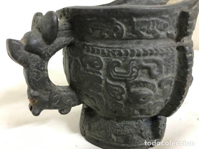 Arte: Jarra Bronce dinast&iacute;a China - Foto 1