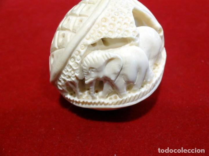 Arte: miniatura tallada en hueso. REF-1928 - Foto 3