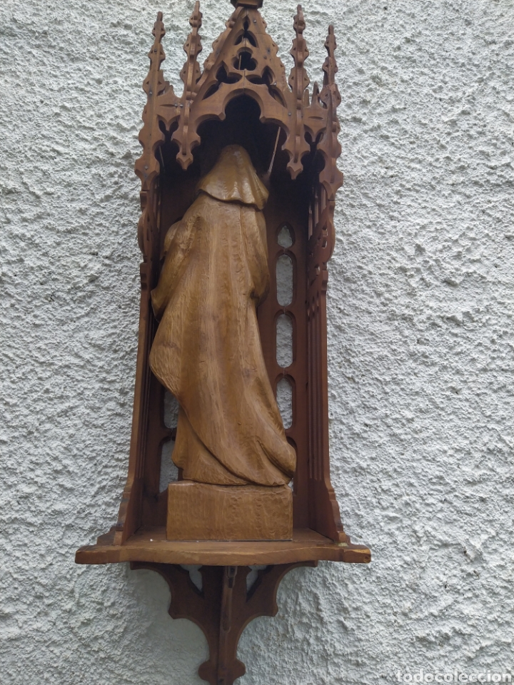Arte: Capilla y virgen madera - Foto 4