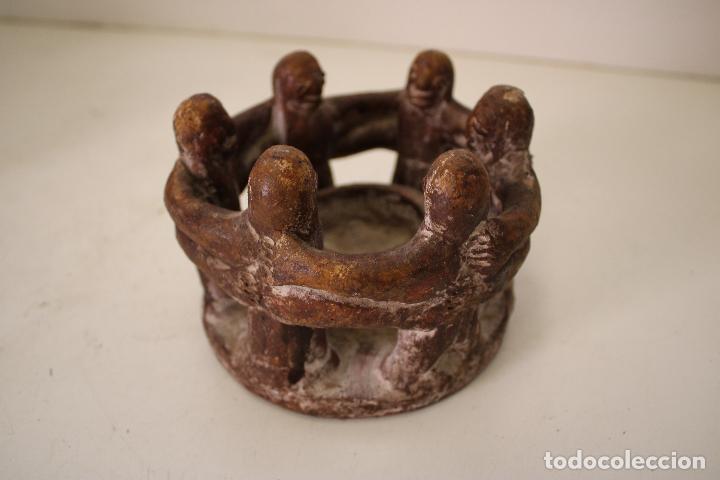 Arte: circulo de amigo en terracota - Foto 4