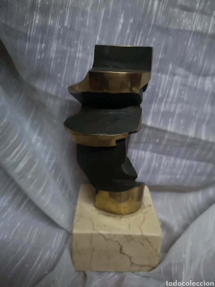 Arte: Escultura de bronce abstracta - Foto 2