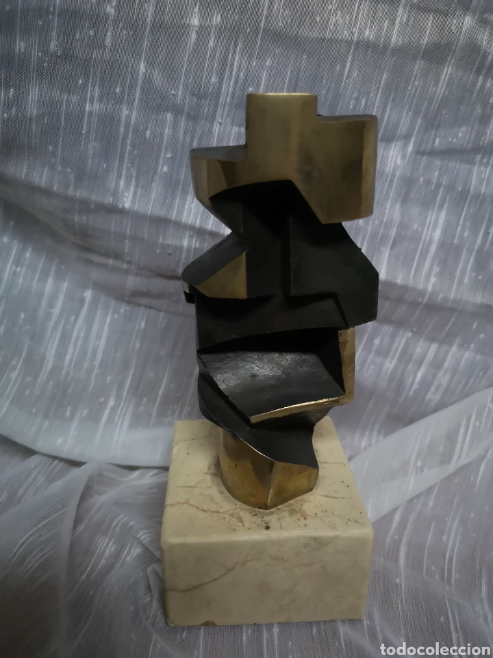 Arte: Escultura de bronce abstracta - Foto 3