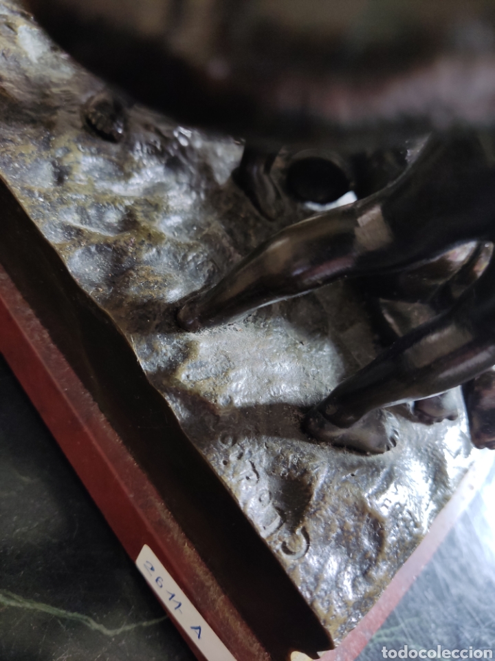 Arte: Clodion bronce ni&ntilde;os con cabra - Foto 9
