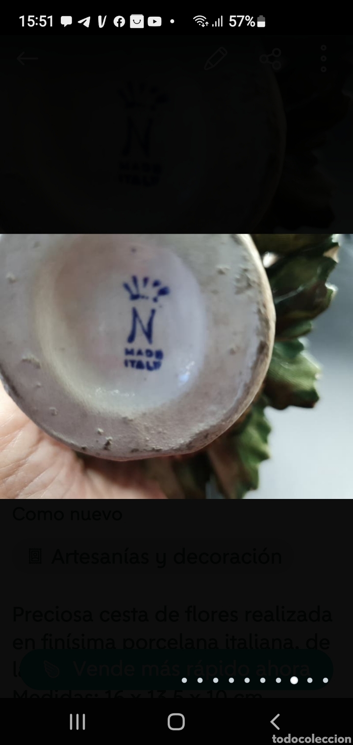 Arte: Porcelana Capodimonti - Foto 8