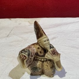 Antigua figura china de Marfil talla. Ver fotos