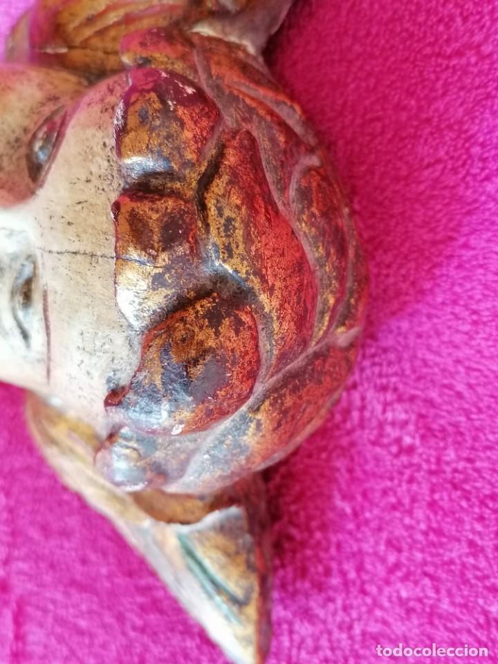 Arte: PAREJA DE CABEZAS DE ANGELOTES - Foto 13