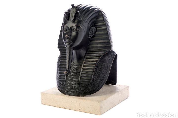Arte: Tutankham&oacute;n Bronce Certificada - Foto 2