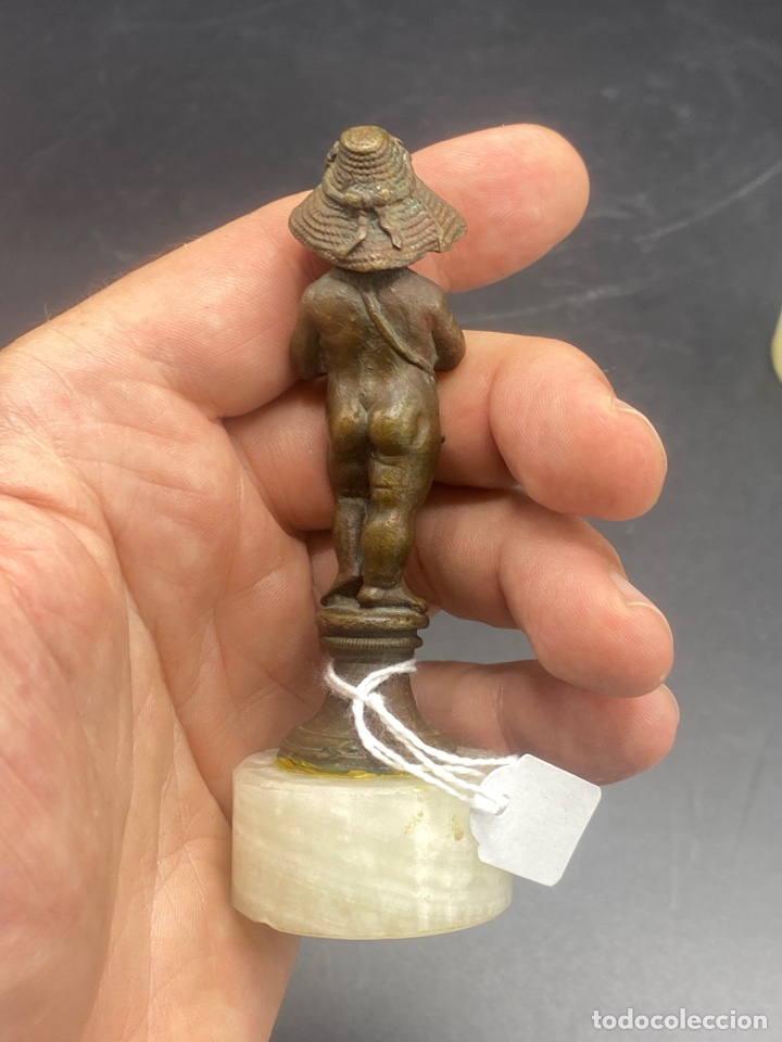 Arte: Pareja de amorcillos en bronce - Foto 5