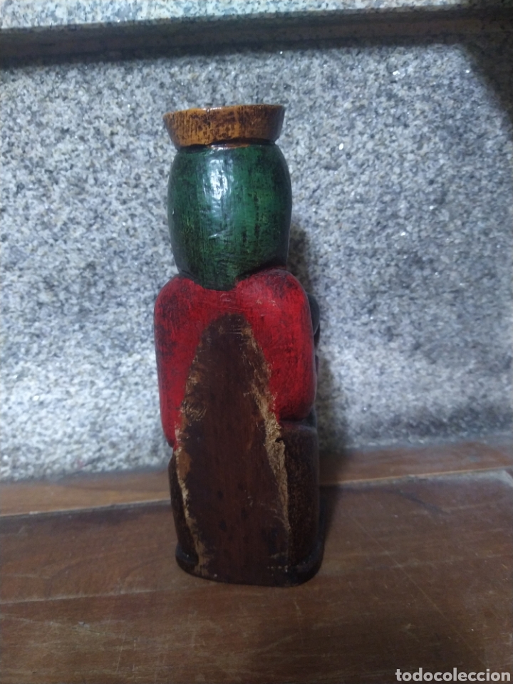Arte: Virgen policromada Montserrat la moreneta - Foto 2