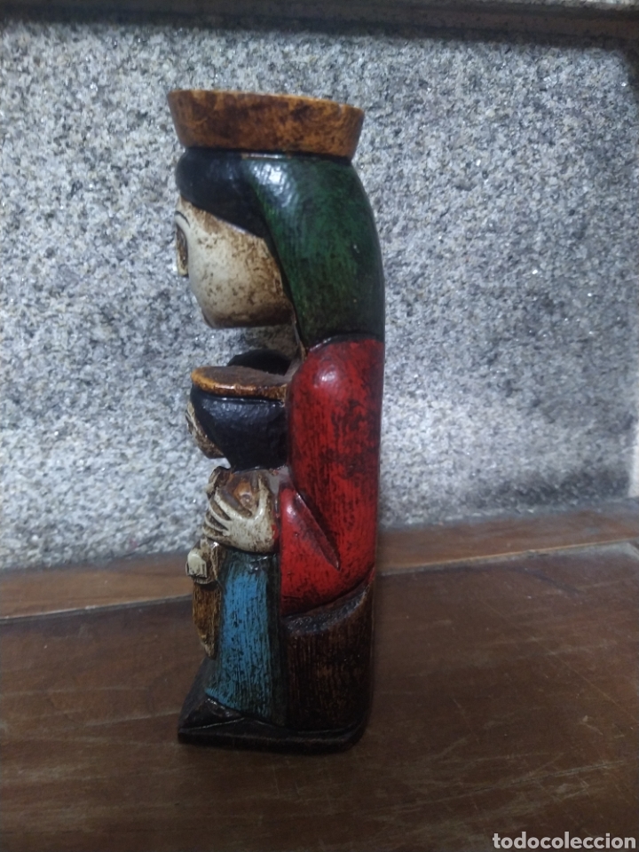 Arte: Virgen policromada Montserrat la moreneta - Foto 4
