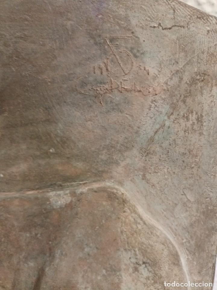 Arte: Plancha de bronce de Camil F&aacute;bregas - Foto 2
