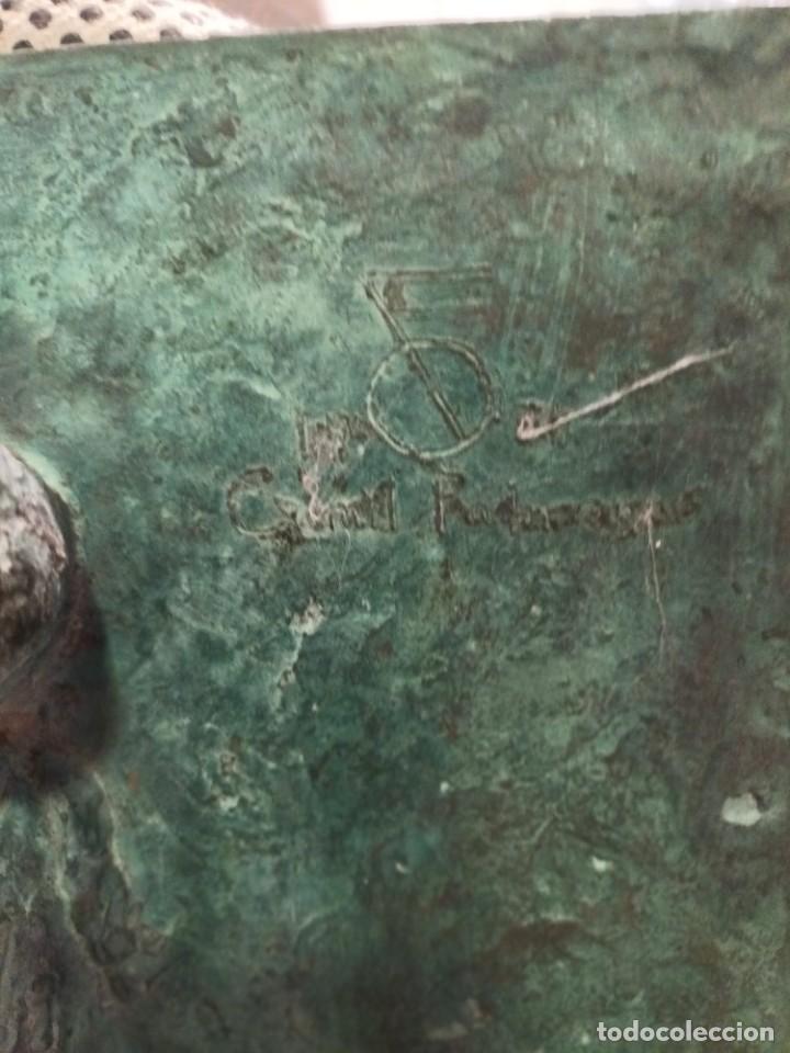 Arte: Plancha de bronce de Camil F&aacute;bregas - Foto 2