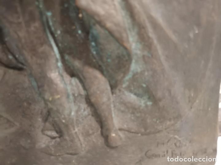 Arte: Plancha de bronce de Camil F&aacute;bregas - Foto 2