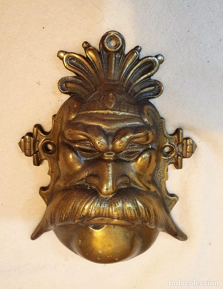 Arte: MASCARA DE ASTERIX EN BRONCE - Foto 2
