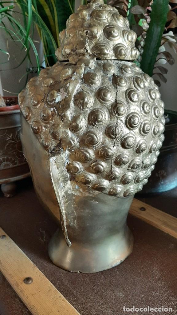 Arte: Cabeza Buda bronce 38x26 - Foto 4