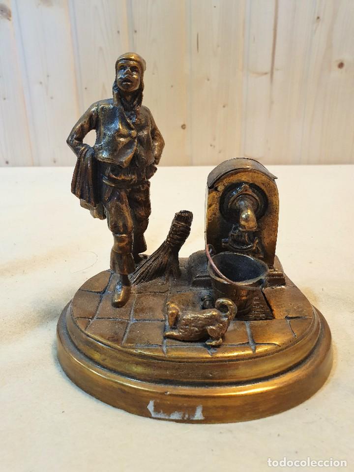 Arte: ESCRIBANIA EN BRONCE - Foto 1