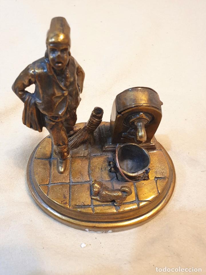 Arte: ESCRIBANIA EN BRONCE - Foto 3
