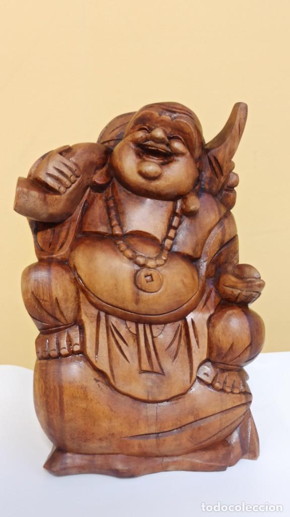 Arte: BUDA MADERA MACIZA - Foto 1