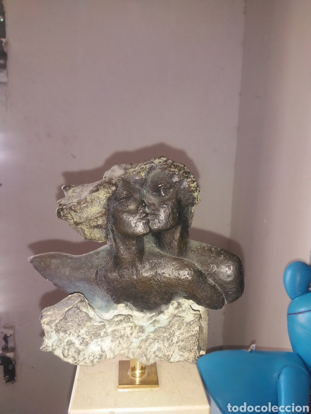 Arte: Escultura de bronce A. Peralta - Foto 1