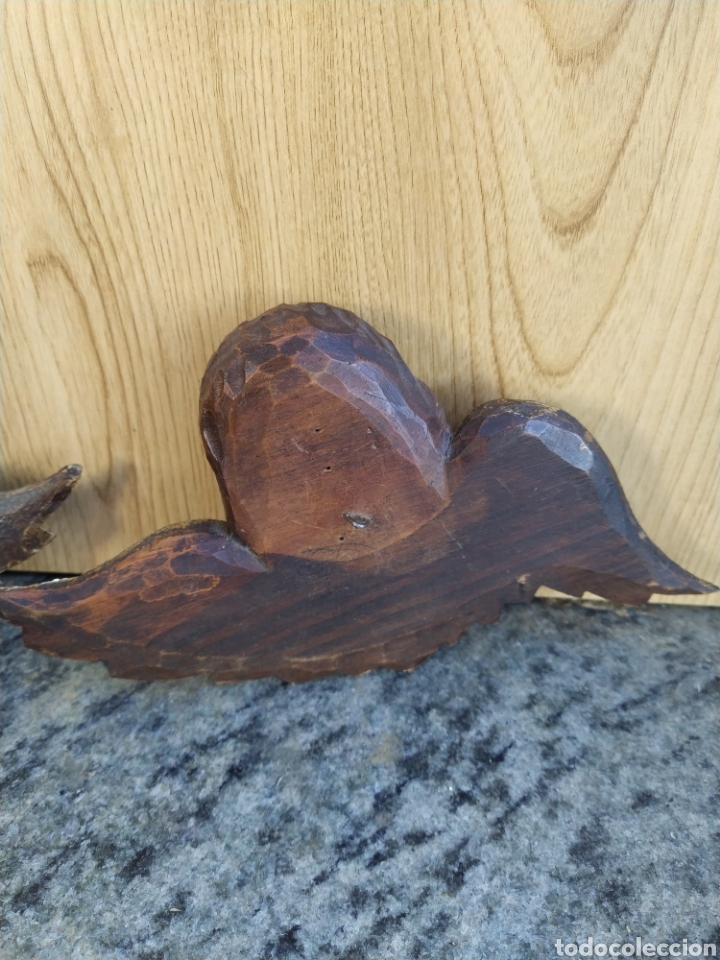 Arte: Querubines, angeles madera policromada - Foto 7