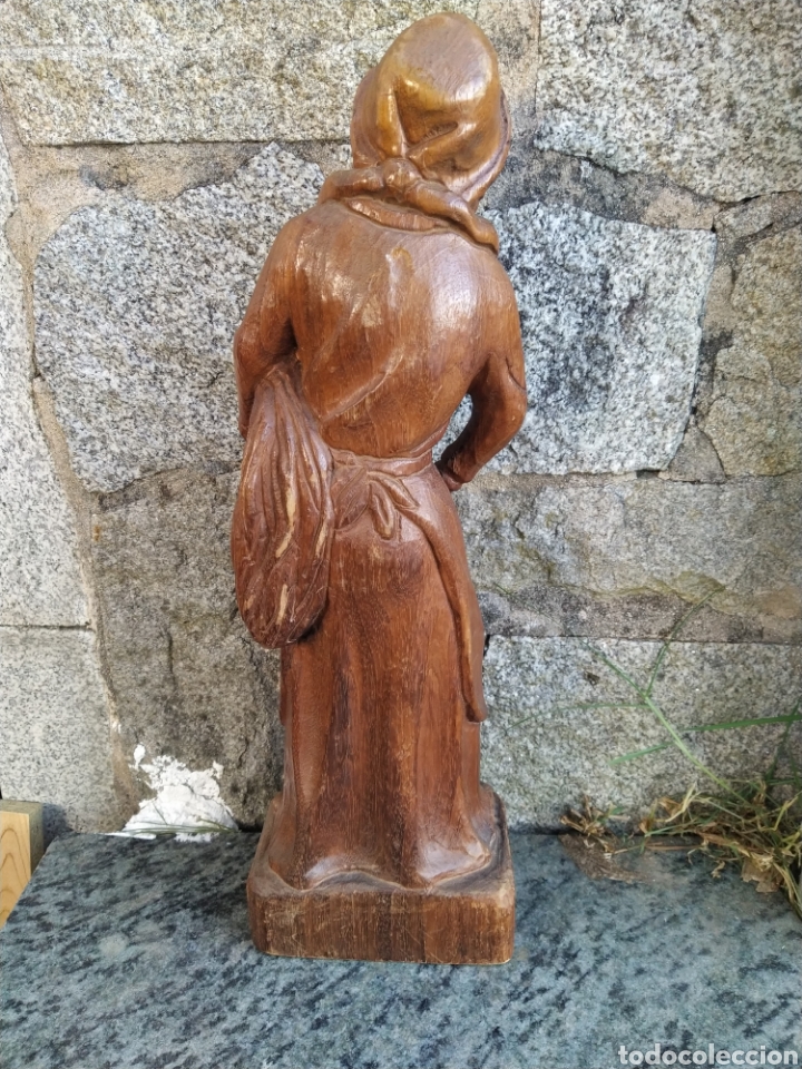 Arte: Figura Madera campesina - Foto 2