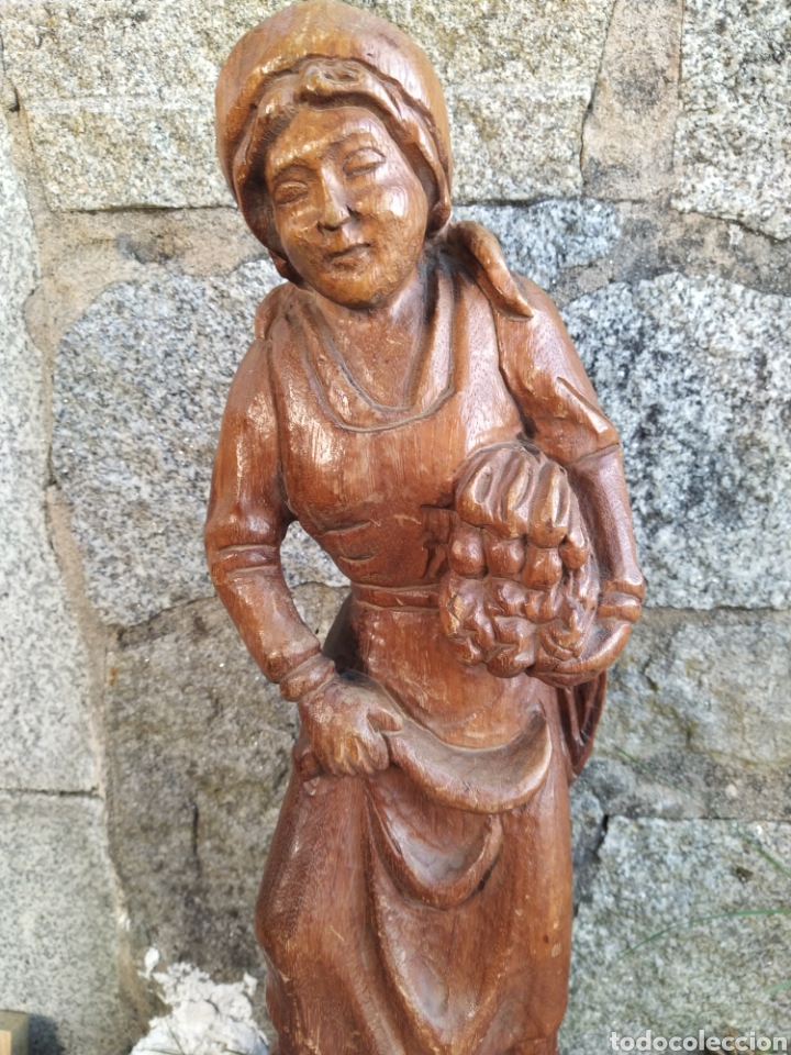 Arte: Figura Madera campesina - Foto 3