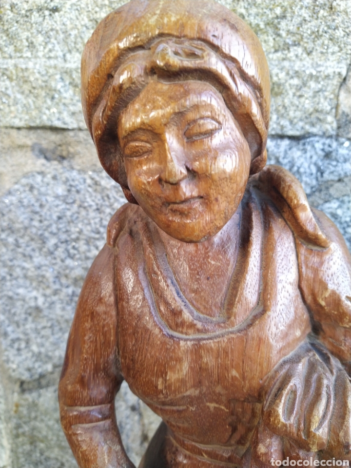 Arte: Figura Madera campesina - Foto 4