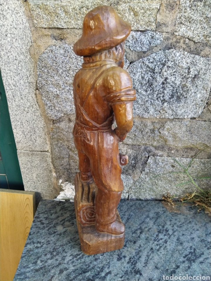 Arte: Le&ntilde;ador figura madera - Foto 4