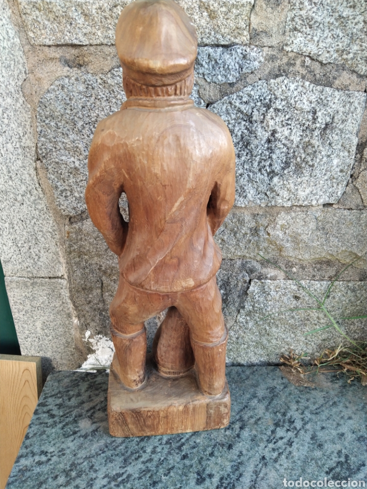 Arte: Figura Madera campesino - Foto 2