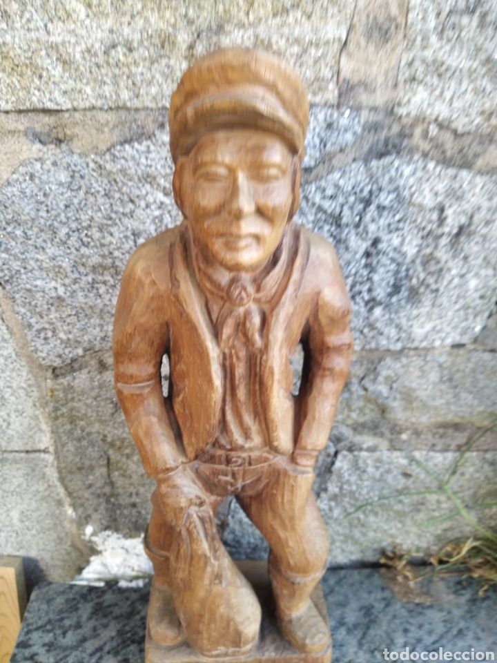 Arte: Figura Madera campesino - Foto 3