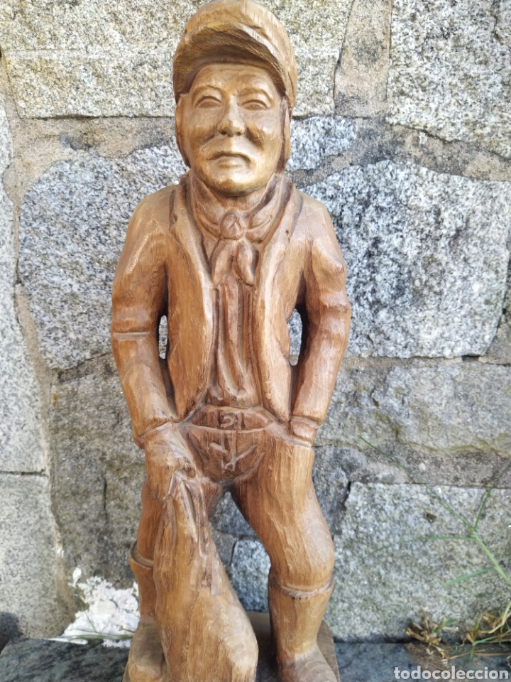 Arte: Figura Madera campesino - Foto 4