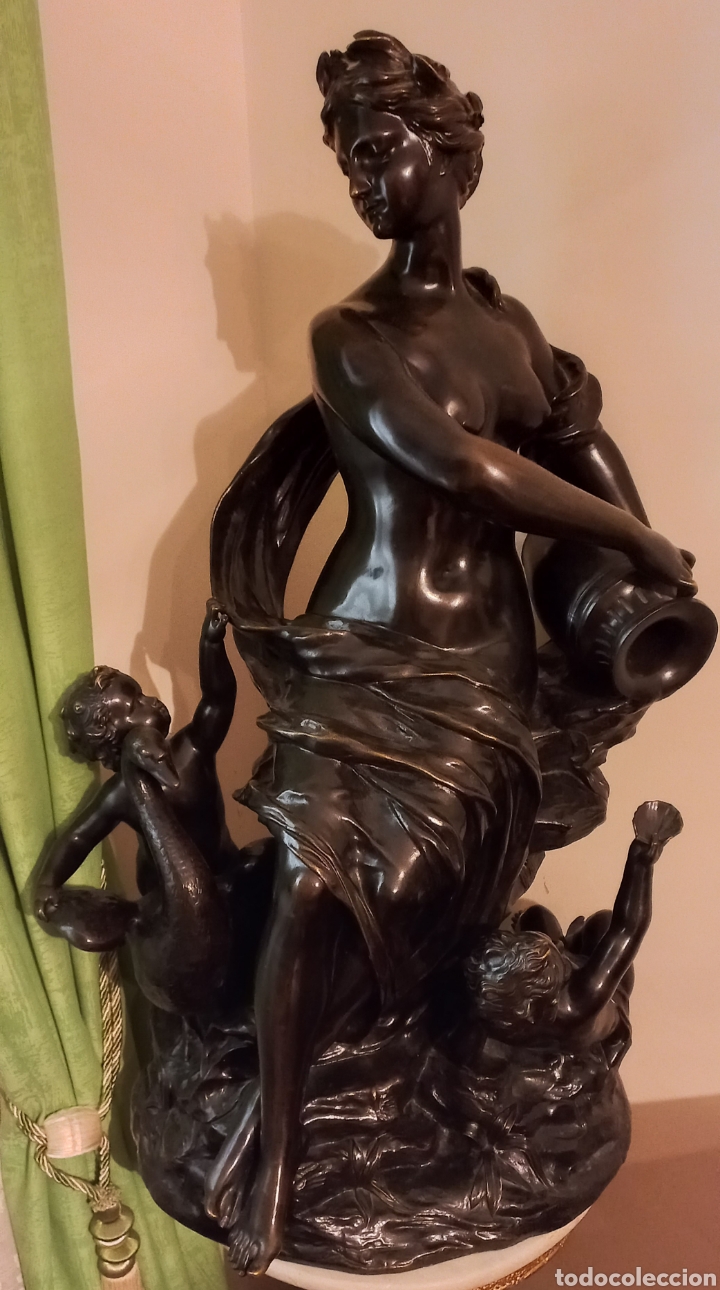Kunst: Escultura de bronce del fundidor Raingo Freres(PIEZA &Uacute;NICA)